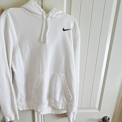 Nike women white fleece - white,