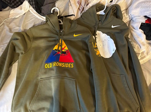 Army west point nike hoodies - army,
