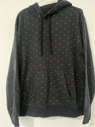 Nike black gold - nike, allover