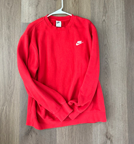 Nike men red pullover - men's,