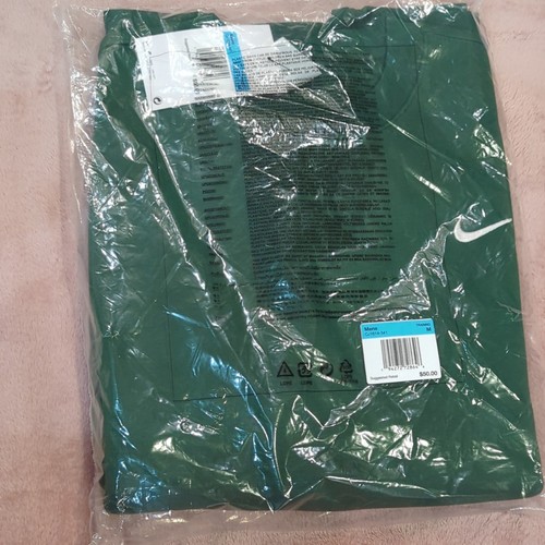 Nike green fleece - green, hooded