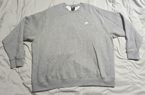Nike men gray fleece - men's,