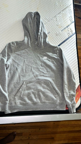 Nike men gray pullover - nike, men's