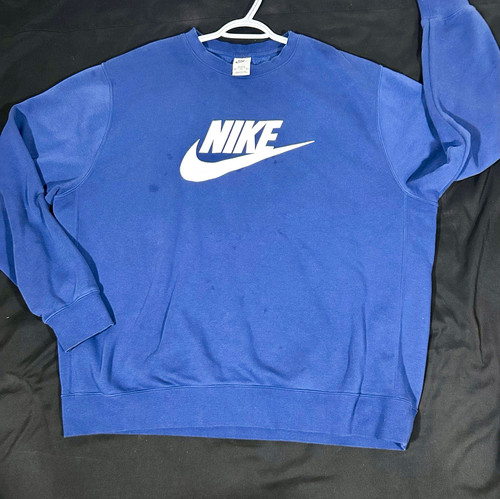 Nike men 2xl blue crewneck - men's,