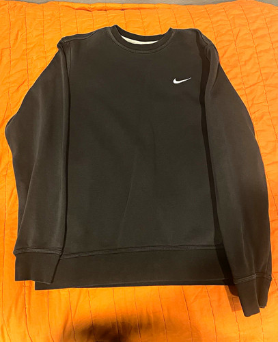 Nike mens black - nike, crew