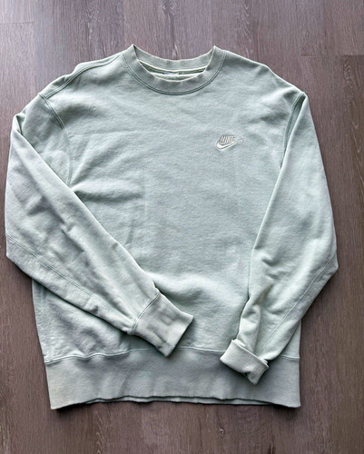 Nike men green crewneck - m,