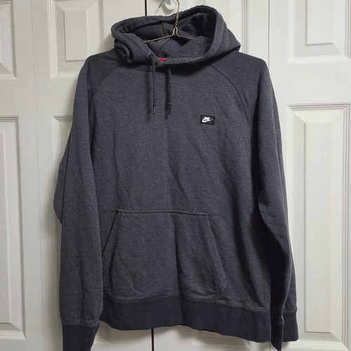 Nike hoodie mens black gray - hoodie,