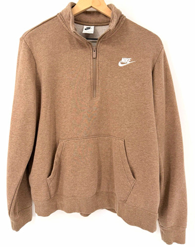 Nike club fleece quarter - nike, zip