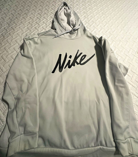 Nike men gray pullover - l,
