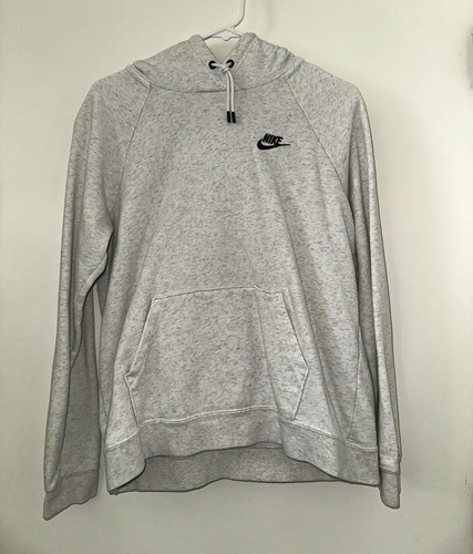 Nike gray fleece - nike, pullover